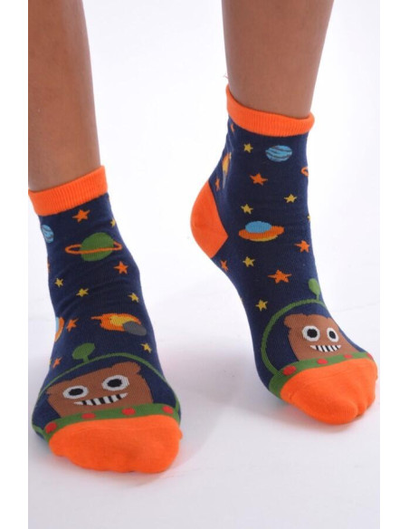 Coffret de Socquettes marine e L'espace