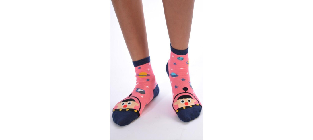 Coffret de Socquettes marine e L'espace