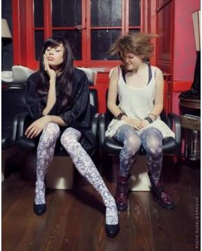  Collant Marie Antoilette Josette et Gilbert loufoque