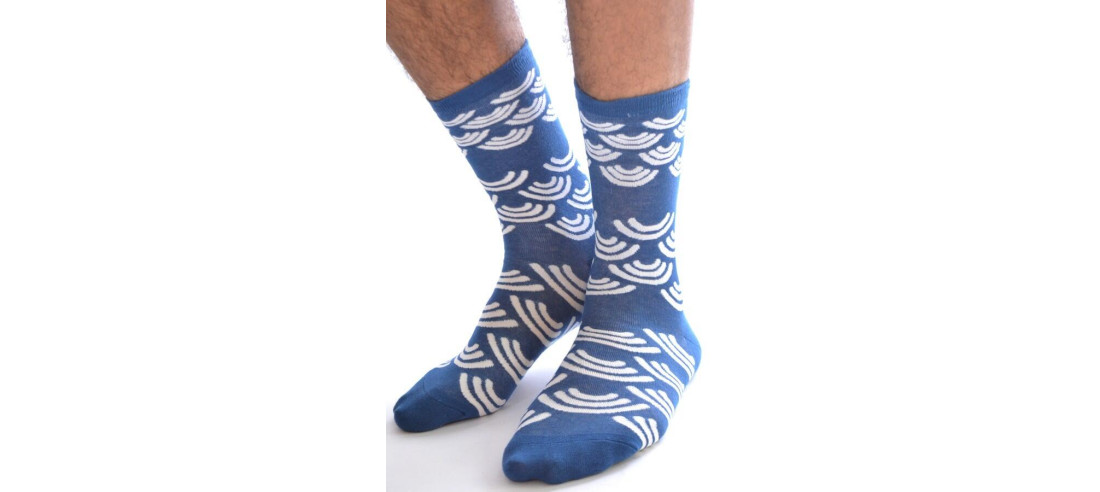 Chaussettes Nuages Abstraits homme