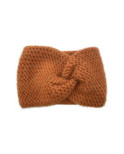 Bandeau hiver en laine tricotée
