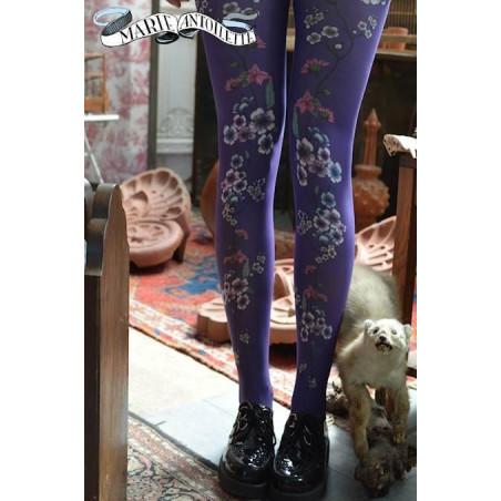 Collant Marieantoilette Mariette comme une violette