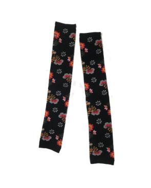 Mitaines Manchons coton fleurs  patchwork Cronert