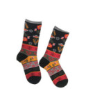 Chaussettes Sans élastique Fleurs Cronert