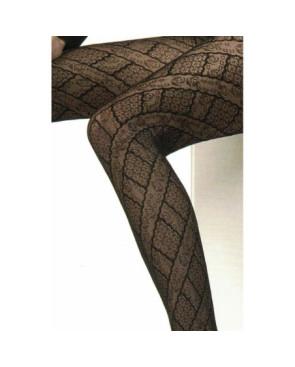 Collant Dentelle Patchwork Platino