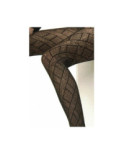 Collant Dentelle Patchwork Platino