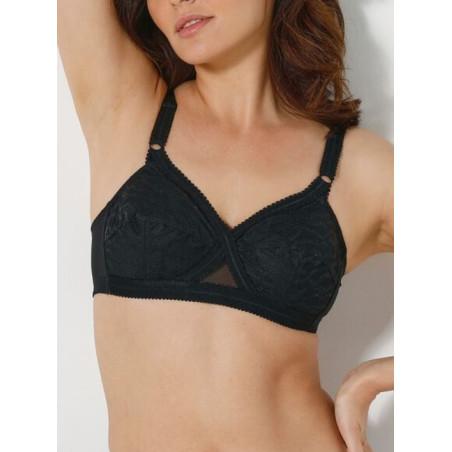Soutien gorge Playtex Coeur Croisé noir
