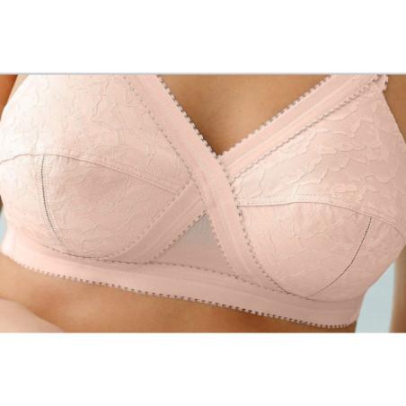 Soutien gorge Playtex coeur croisé peau