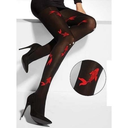 Collant-voilà-microfibre-60-carpes-rouges