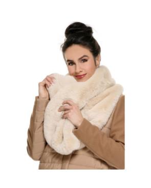 Echarpe-longue-simili-fourrure-beige-eac186