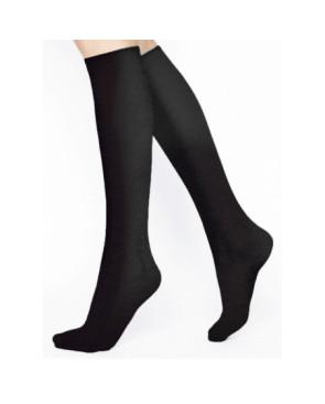 Mi-bas-labonal-fine-cotes-sans-compression-noir-38677