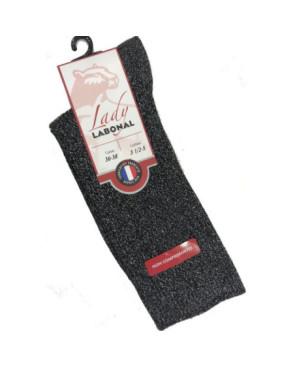 Chaussettes Labonal Coton non comprimante Lurex