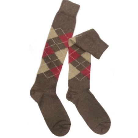 Mi-bas-San-giacomo-laine-et-cachemire-intarsia-homme-bun