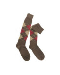 Mi Bas San Giacomo carreaux Intarsia Brun