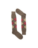 Mi Bas San Giacomo carreaux Intarsia Brun