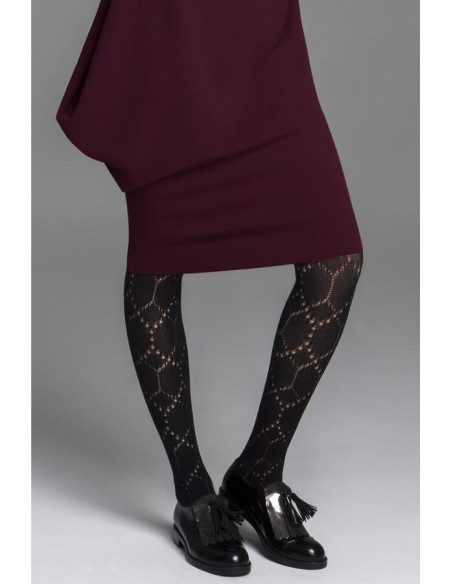 Collant Omero Cercis Coton brodé