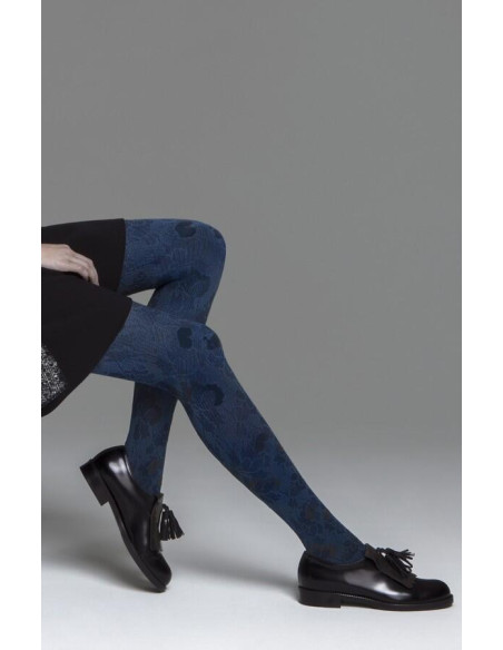 Collant Omero Kentia fleuri