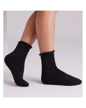 CHAUSSETTES-polaire-ysabel-mora-hiver-300-den-15842-Avant-noir