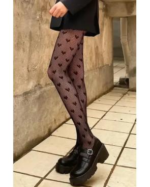 Collant-les-petits-caprices-résille-a-cœurs-chics-noirs
