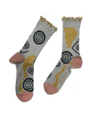Berthe-aux-grands-pieds-chaussettes-fil-d-ecosse-cyclopes-doré