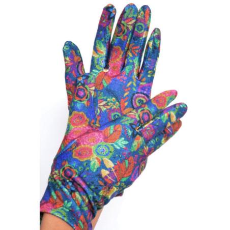 Gants Polaire Les Petits Caprices Hortense Bleu