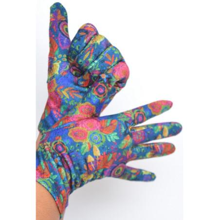 Gants Polaire Les Petits Caprices Hortense Bleu