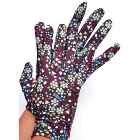 Gants-polaire-imprimé-les-petits-caprices-Lilou-bordeaux-main