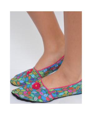  Chaussons-polaire-imprimé-les-petits-caprices-cafiosa-pink