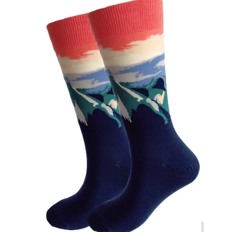 Chaussettes La montagne de Cezanne, art socks