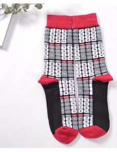 Chaussettes Calculatrice coton 2