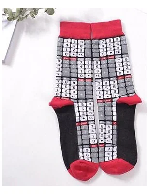 Chaussettes Calculatrice coton