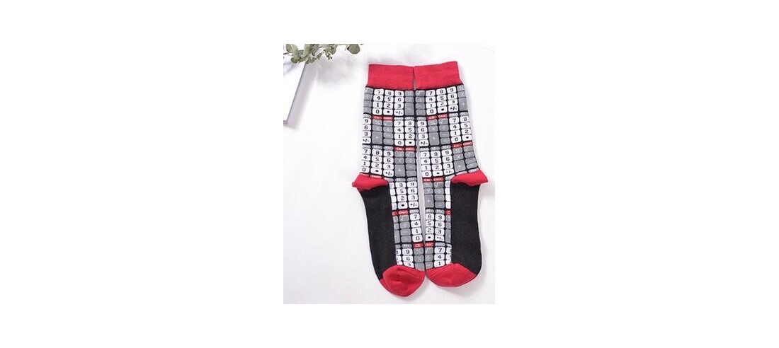 Chaussettes Calculatrice coton