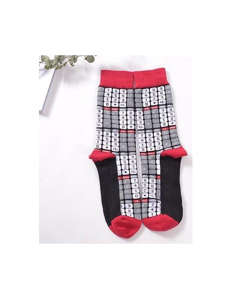 Chaussettes Calculatrice coton