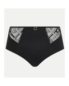  culotte-Chantelle-C21S80-taille-haute-noir-a-plat