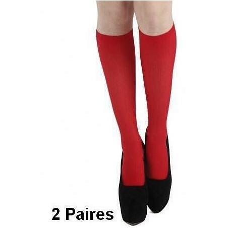 Mi-bas-opaques-60-den-rouge-foncé