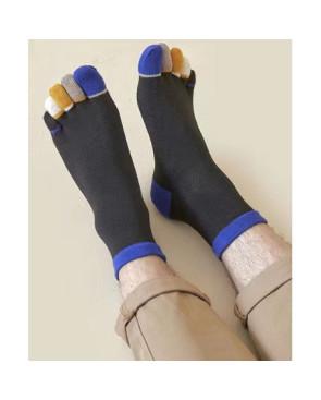 chaussette-5-doigts-LEs-petits-caprices-doigts-de-couleurs-homme-noir