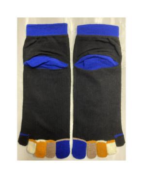  chaussette-5-doigts-LEs-petits-caprices-doigts-de-couleurs-homme-noir-détail-dos