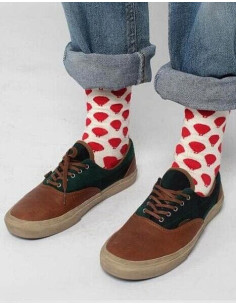 Chaussettes Boules de noel Coton