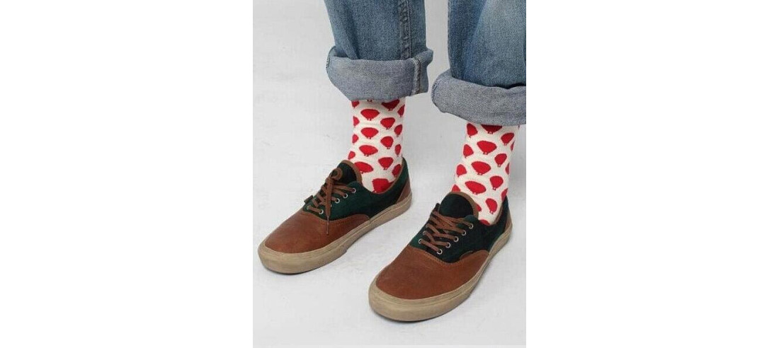 Chaussettes Boules de noel Coton