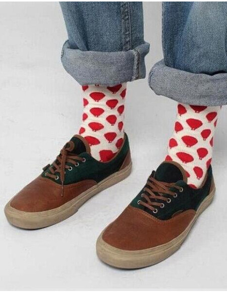 Chaussettes Boules de noel Coton