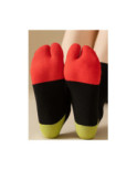 Chaussettes Tabis Coton Bicolore