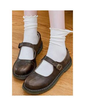 chaussettes-Tabis-Coton-cotes-non-comprimanes-ivoire