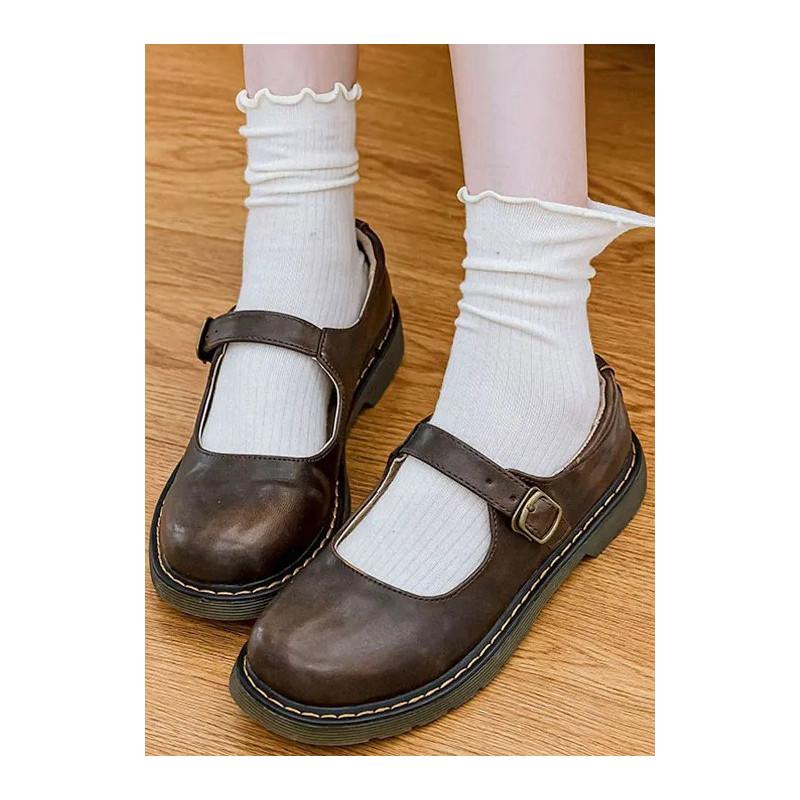 Chaussettes Tabis Coton Sans bord Comprimant