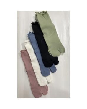 Chaussettes Tabis Coton Sans bord Comprimant