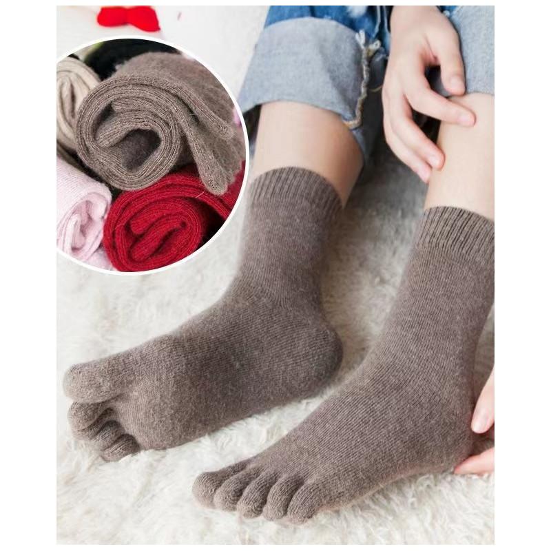 Chaussettes Laine 5 Doigts classiques