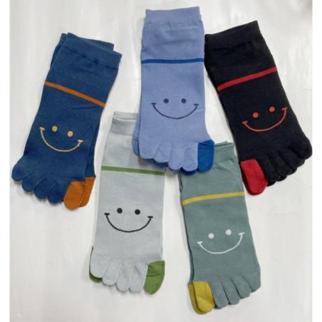 Chaussettes 5 Doigts Smile coton