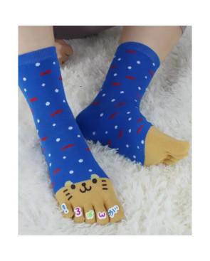 chausettes-coton-les-petits-caprices-5-doigts-de-pieds-bleu-petits-poissons-rouges-en-vrai
