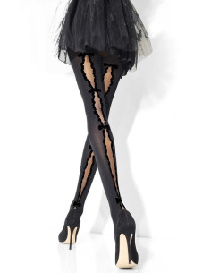 Collant Favola Girardi effet soubrette