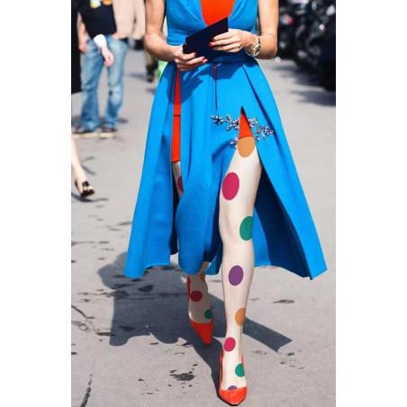 Collant-lycra-multi-pois-de-couleurs-Les-petits-caprices