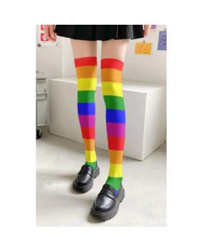 Jambières Lycra Rayures Arc en ciel